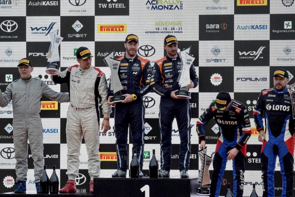 Crugnola vince a Monza nel WRC3